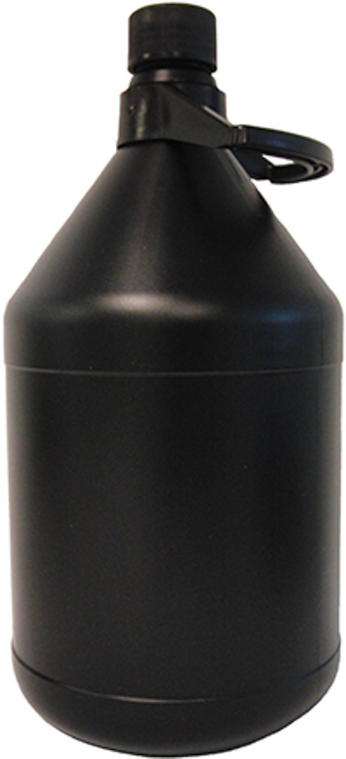Bottle HDPE Beta 3.8 L Black with Cap