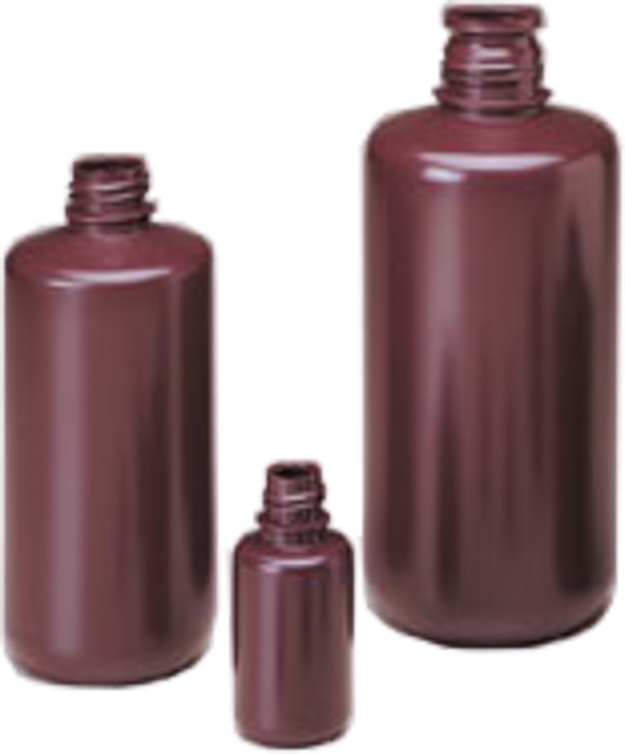 Nalgene™ Packaging Bottles, HDPE, Narrow-Mouth, with Screw Caps, Thermo Scientific