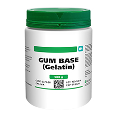 Gelatin Gum Base is an unflavored pre-blended base that allows for easy compounding of popular oral dosage forms such as Gummies and Gelatin troches. MEDISCA’s Gelatin Gum Base is conveniently processed into small pieces, making it easier to compound dosage forms that increase patient compliance and satisfaction.